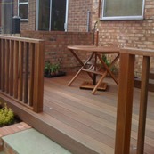 Balau deck & balustrades