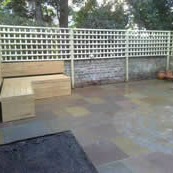 Garden Trellis under Construction